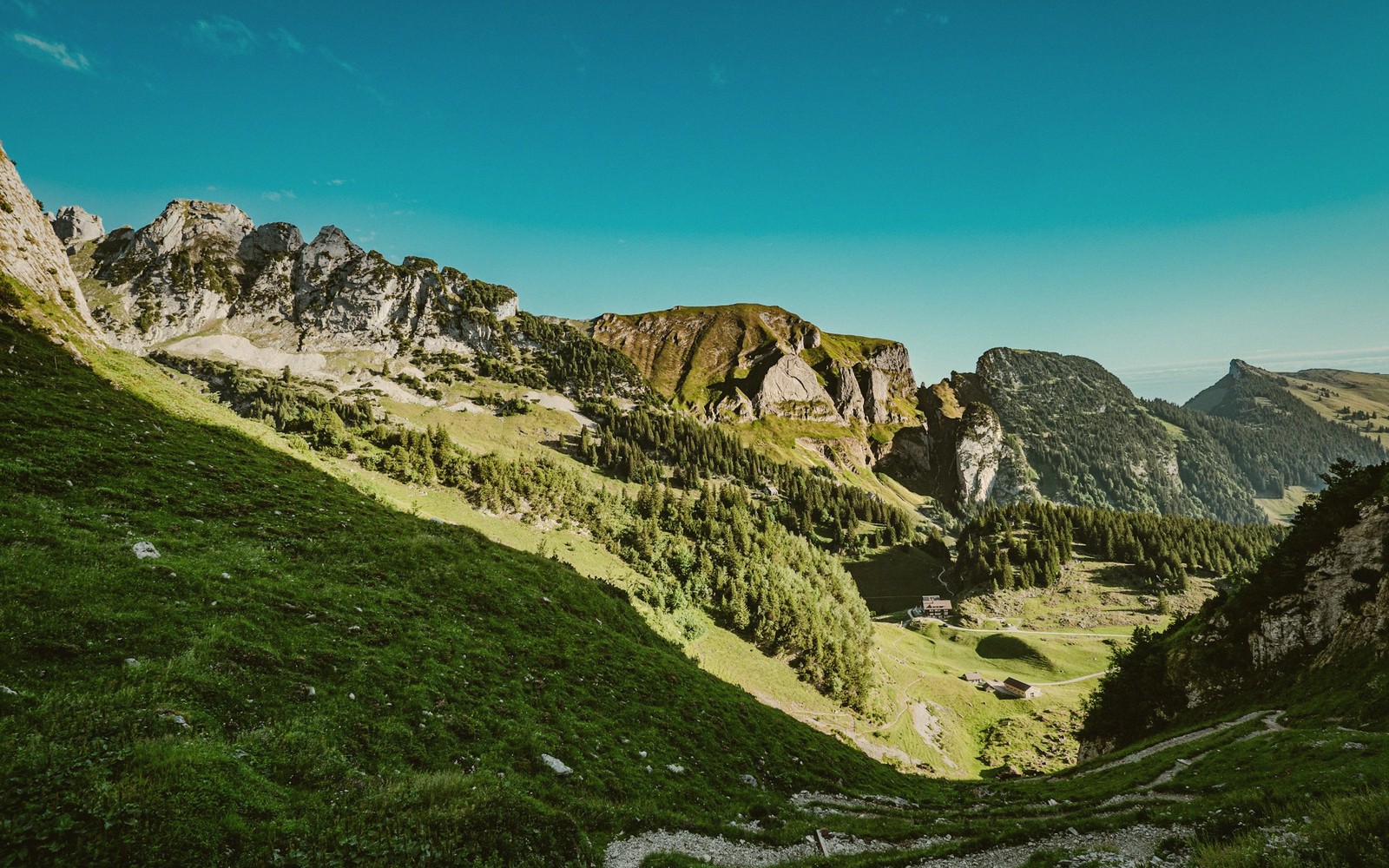 Walking Above the Village: Summer Trails
